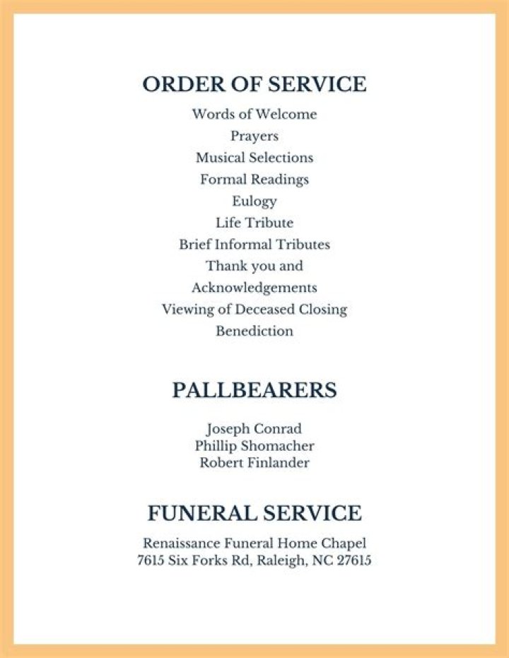 Jeremiah Joe Vera Obituary & Funeral Details