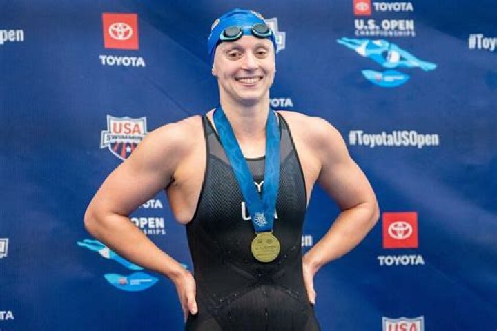 Olympic Swimmer Katie Ledecky Shows Off New Team USA Workout Gear