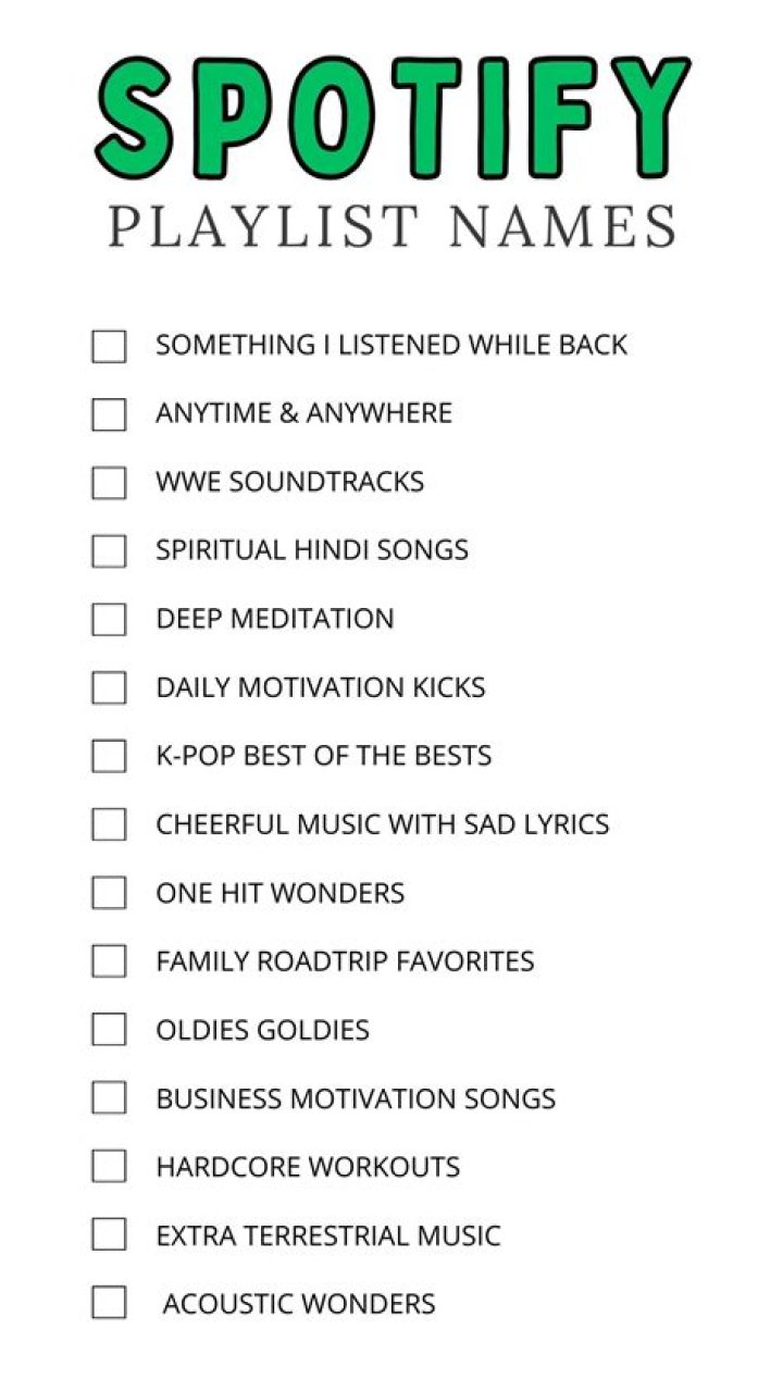 What Should I Name My Christmas Playlist? – Celebrity
